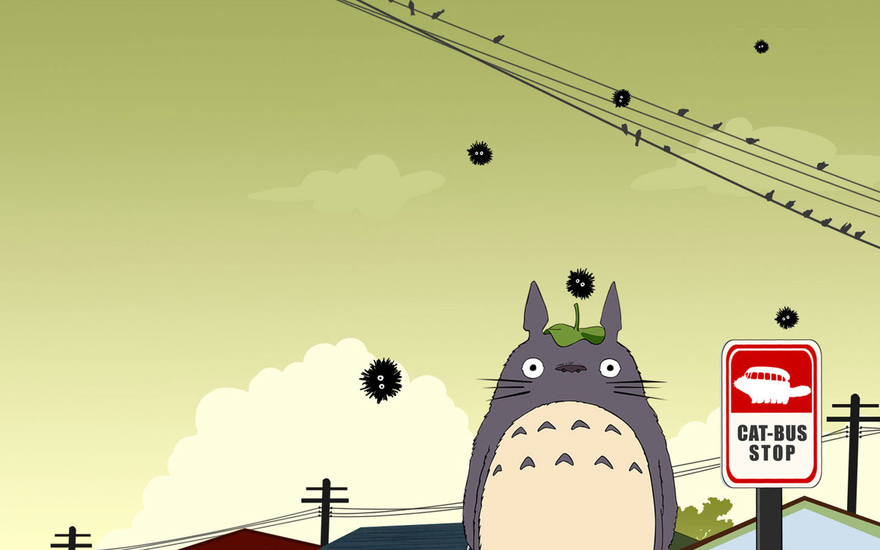 Hình nền Totoro đẹp dễ thương