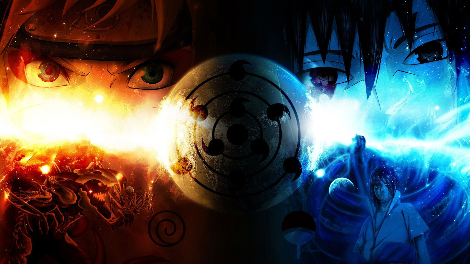Bộ Hình Nền Naruto Vs Sasuke - Siêu Imba
